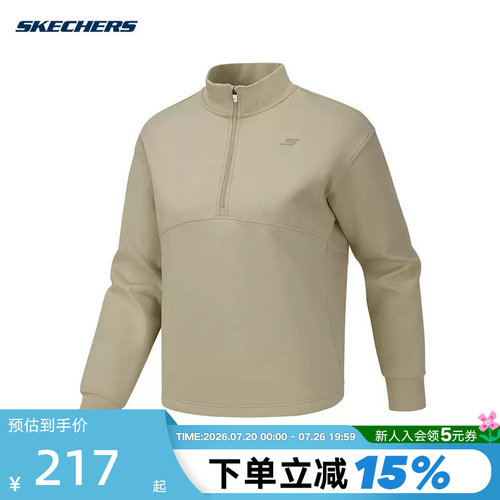 SKECHERS(斯凯奇)（新品）2026秋女卫衣 P326W060-04JP