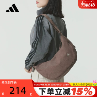 adidas阿迪达斯灯芯绒旅行单肩包秋冬CORDUROY男女斜挎包KE6636