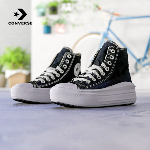 厚底休闲女鞋Converse高帮
