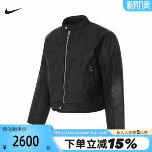 男子黑色运动夹克外套DZ5475 耐克JORDAN SCOTT联名 TRAVIS 010