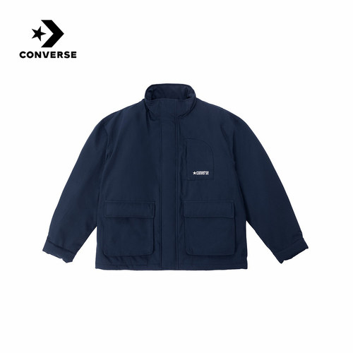 Converse匡威2026冬男女保暖外套宽松大口袋加厚棉服 UCK123-695
