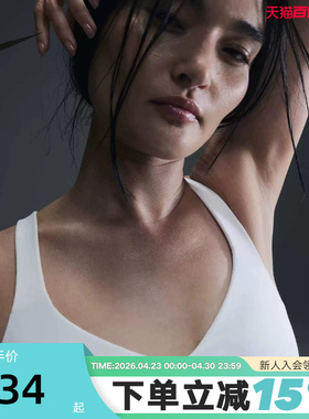 耐克INDY女子可调节高强度支撑衬垫运动服BRA速干内衣FD1069-100