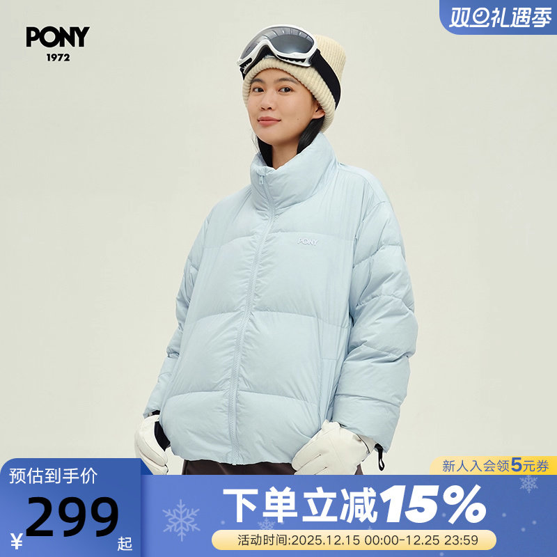 波尼PONY1972女款羽绒服
