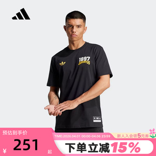 T恤 JL6114 夏男JUVENTUS短袖 adidas阿迪达斯尤文图斯足球文化衫