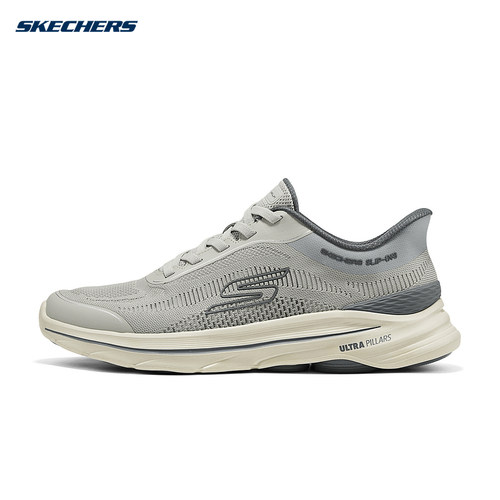 Skechers斯凯奇26夏男鞋闪穿一脚蹬运动鞋轻便透气休闲鞋 216808