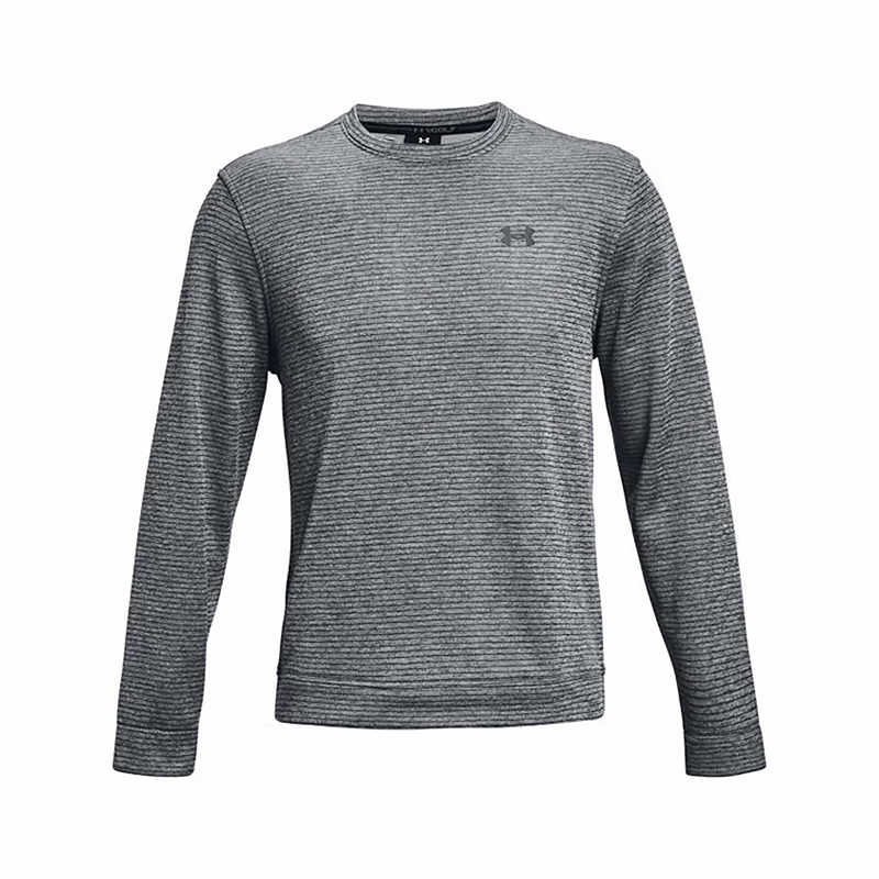 UA UNDER ARMOUR KNITTED PULLOVER FALL|WINTER STORM MENS FLEECE CREW NECK GOLF SPORTS SWEATSHIRT 1373675