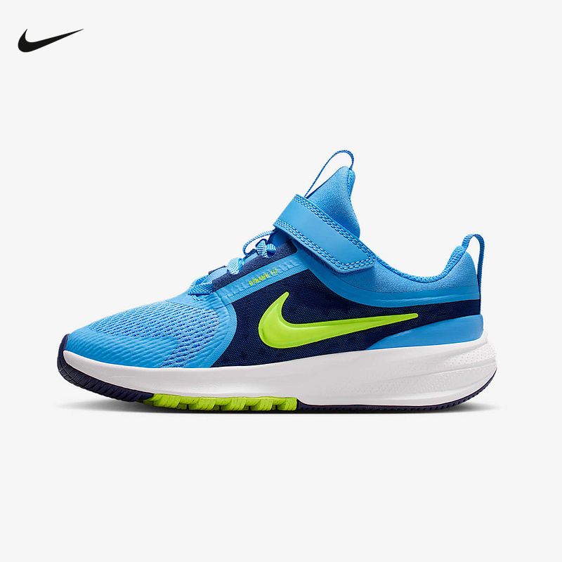NIKE耐克男女鞋幼童STAR RUNNER 5魔术贴运动鞋跑步鞋HF7005-400