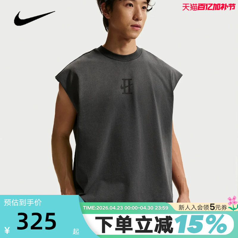 NIKE耐克夏季新款男子背心德文&middot;布克运动篮球无袖T恤 IF1569-010