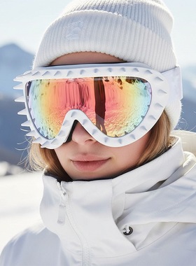 欧美超大框户外登山滑雪防风护目镜墨镜防晒连体太阳眼镜男女潮酷