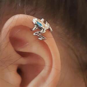 1Pair Cute Cat Frog Earrings for Women Men Funny Animal Stud