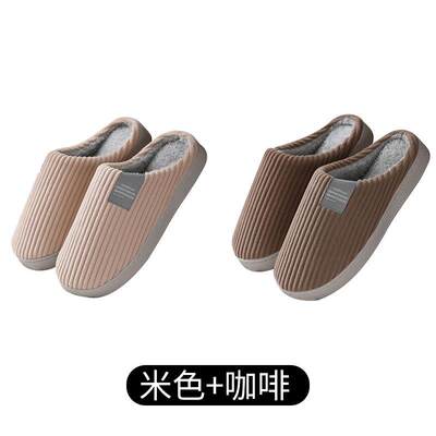 Bedroom Soft Warm Slippers For Women men 拖鞋 winter Lady