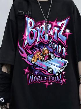Bratz T Shirts Women Oversized T-shirt Aesthetic Harajuku Y2