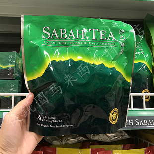 80茶包/袋【马来西亚SabahTea沙巴红茶】神山高山红茶满88元包邮