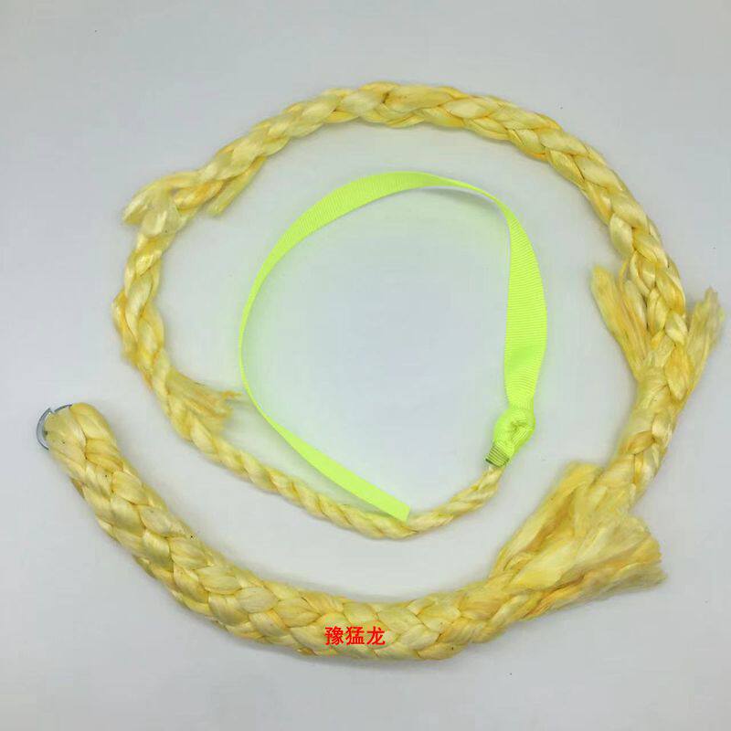 软鞭头纯线不夹心分体空心鞭头花鞭抛鞭平拉鞭套路鞭小钢炮响鞭健
