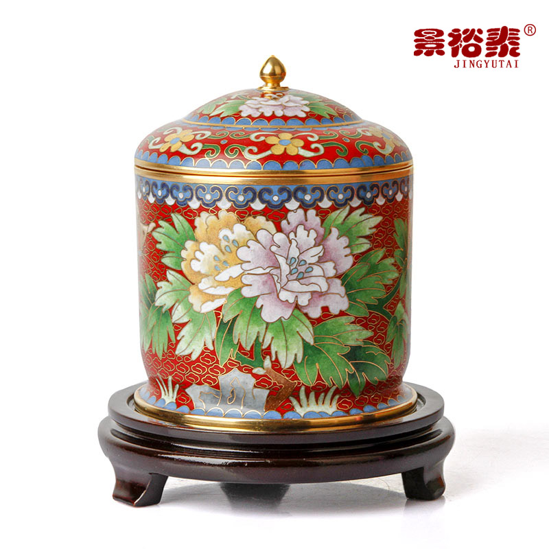 手工艺品景泰蓝铜胎掐丝珐琅