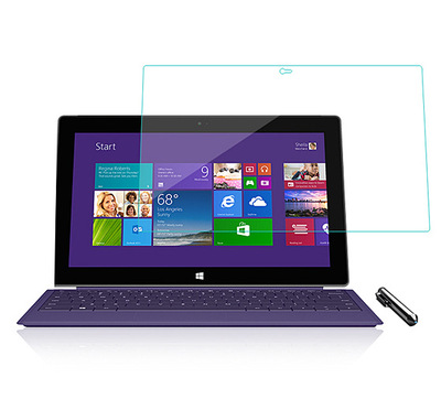 微软surface RT1钢化膜苏菲Pro1 10.6寸屏幕玻璃保护膜 高清贴膜