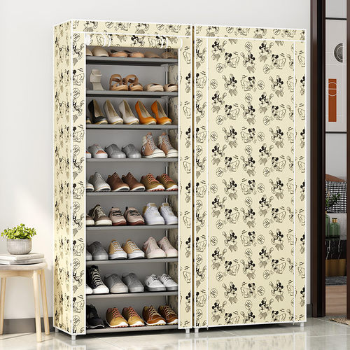 简易鞋柜鞋架子多层室内遮阳帘