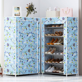 简易鞋 架子多层家用室内出租房用门口宿舍小窄鞋 柜防尘罩子入户门