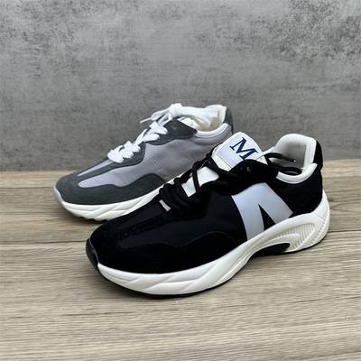 网红小蛮腰真皮华夫阿甘鞋轻便