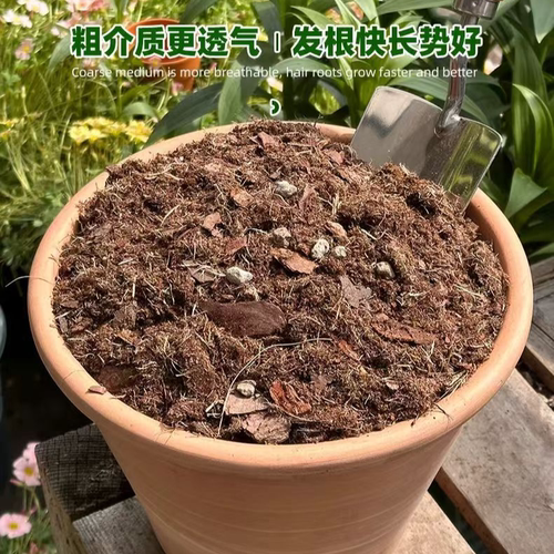 泥炭粗颗粒营养土月季蓝莓绣球