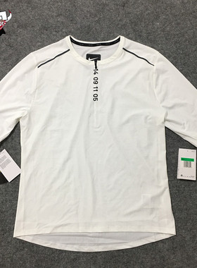 【酷动城】NIKE TECH PACK 男半长拉链开襟跑步短袖 AQ6387-100