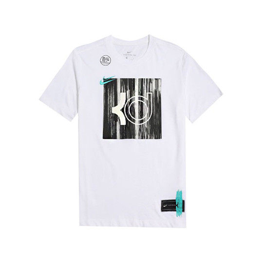 NIKE Dri-Fit 男杜兰特篮球运动排汗短袖T恤 DD9276-100-222-010