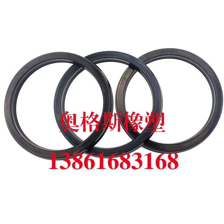 UPH型圈是液压缸中最常用的油封，是一种典型的唇口密封件，无论用于活塞或活塞杆均可获得良好的密封。 材料有标准型：（丁晴橡胶 NBR）；耐热型：（氟橡胶 FKM）。具体型号咨询客服，电话13861683168。