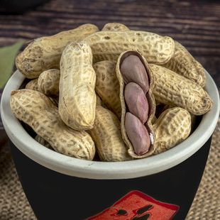 星派带壳蒜香龙岩花生农家新坚果炒货休闲年货零食下酒菜水煮湿烤