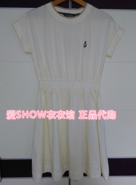 不退货亏清！小熊维尼正品女连衣裙TTOM63705B-00 OM63705B