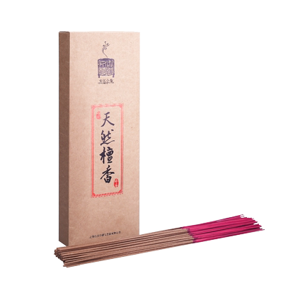 古沉今檀 天然檀香棒香32厘米立香熏香竹签香 微烟供香佛香财神香