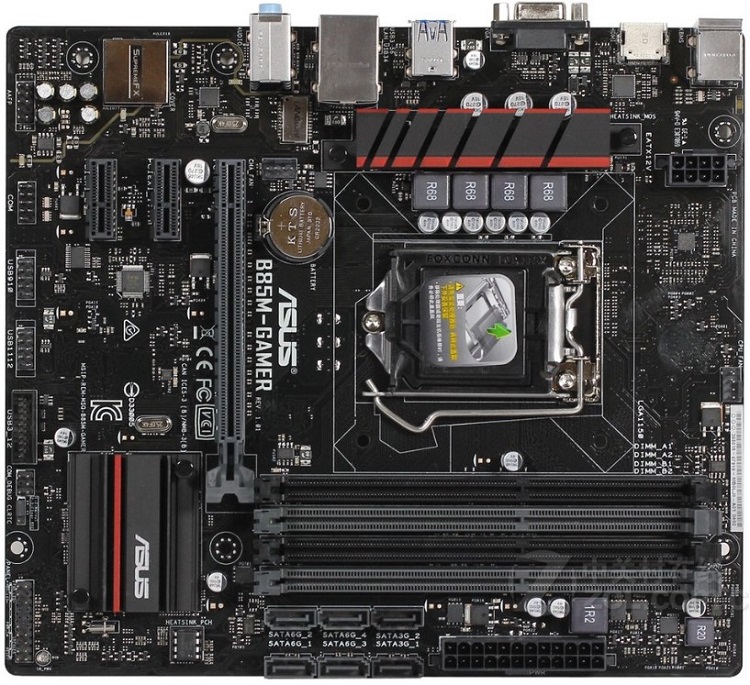 冲新Asus/华硕 B85M-GAMER 1150针DDR3 HDMI接口 游戏音效