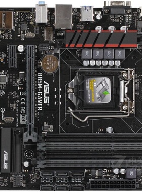 冲新Asus/华硕 B85M-GAMER 1150针DDR3 HDMI接口 游戏音效