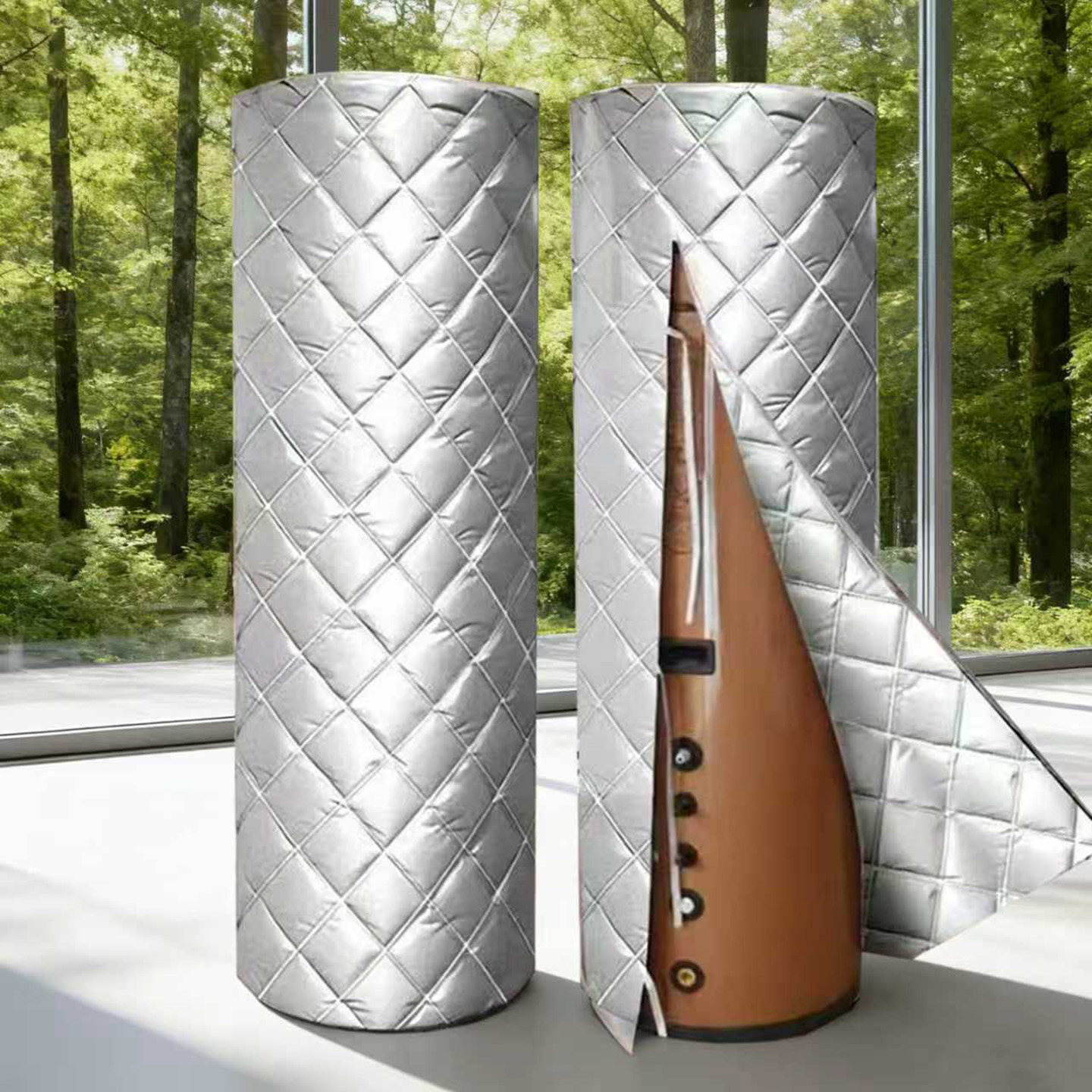 定做各品牌空气能热水器水箱罩适合海尔格力美的防水防晒保温罩子