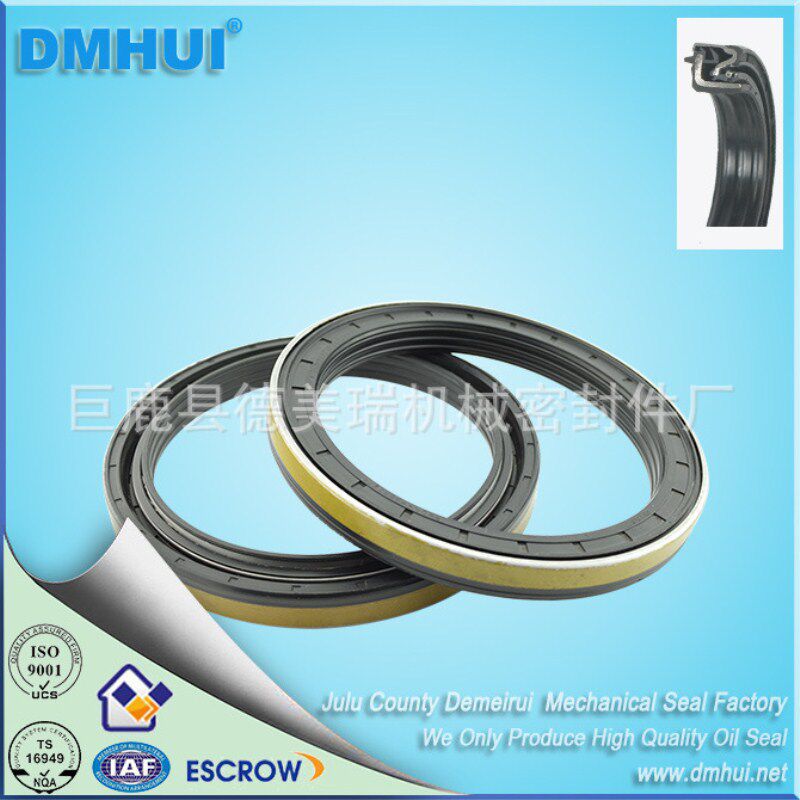 厂家直销 巨鹿DMHUI 泥水油封 迷宫式骨架油封 120X160X15/17.5