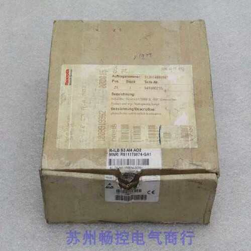 议价鑫鑫Rexroth模块R-ILB S3 AI4 AO2 R911170874