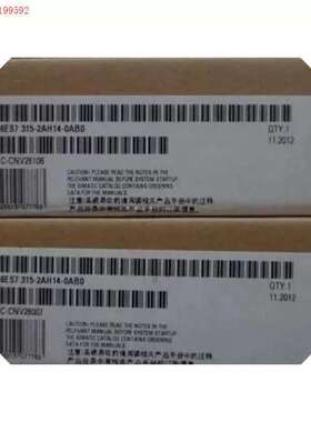 议价拍前:!6ES7315-2AH14-00 CPU315-2DP 模块 6ES73152AH