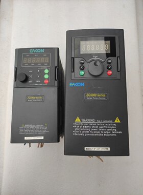 议价变频器两台.一台4KW型号EC504D0G05D5P