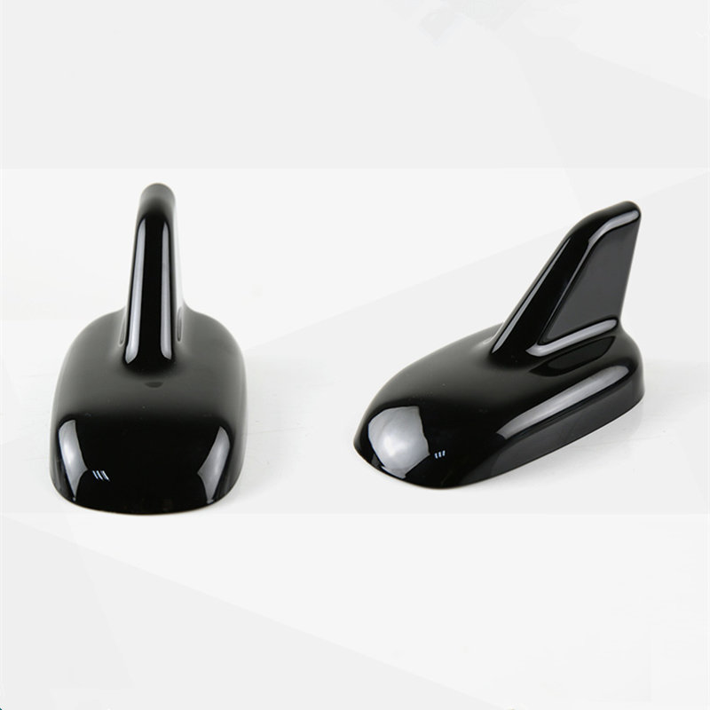 适用于奔驰C级AMG/CLS级改装鲨鱼鳍CLS300汽车顶装饰天线烤漆配件