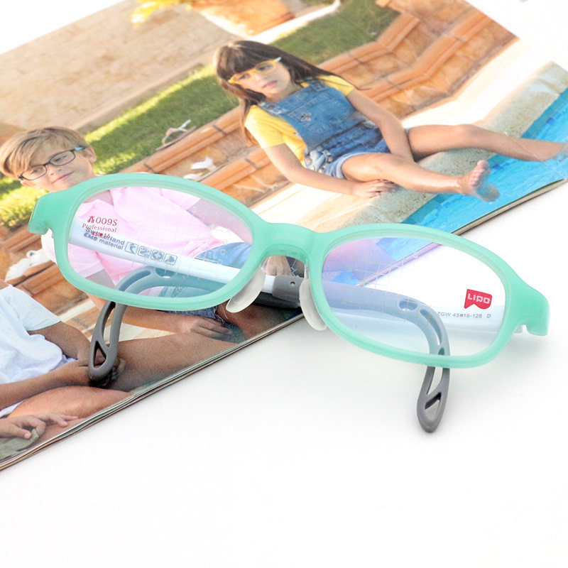 LIPO李白儿童眼镜框 男女幼儿宝宝小孩近视防控眼镜架配镜 嚞009S