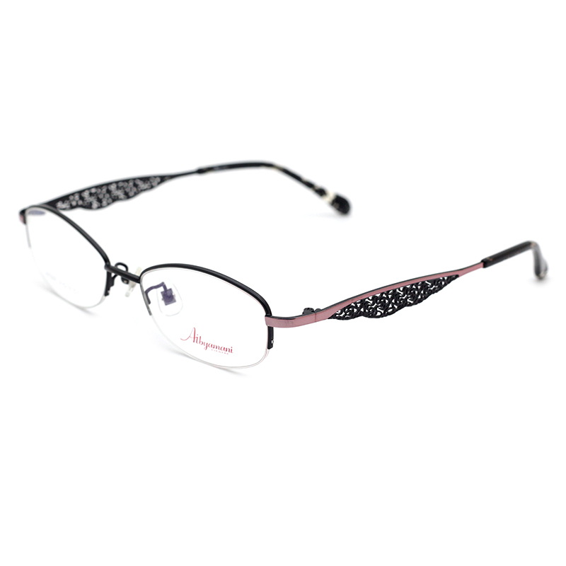 Ai by Amani爱阿玛妮眼镜架女士半框小框精致小巧可配近视镜A7205