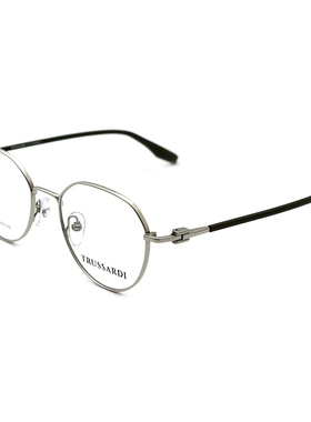 TRUSSARDI杜鲁萨迪近视眼镜框男女细边全框钛架可配度数TSU1029T