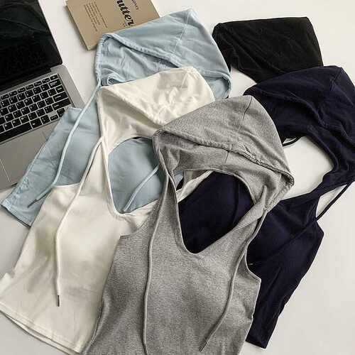 百搭夏季黑色外穿上衣新款性感