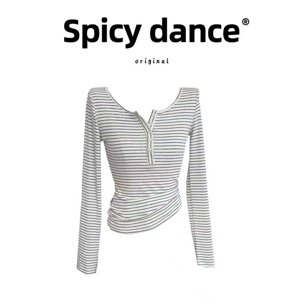 设计感小众粉色半开领内搭长袖