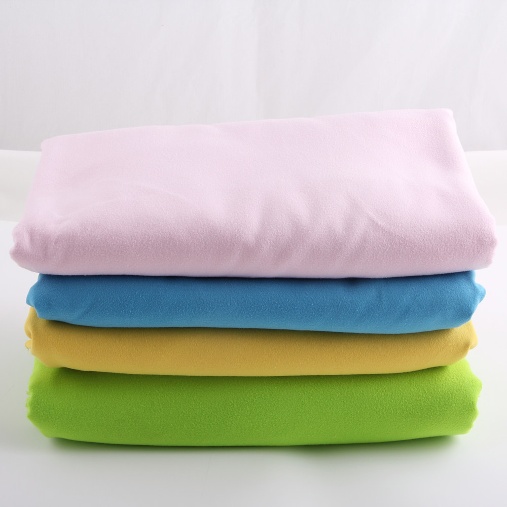 蒙氏diy手工布料 双面绒面料 纯色 蓝色 1米起拍 打蜡抛光