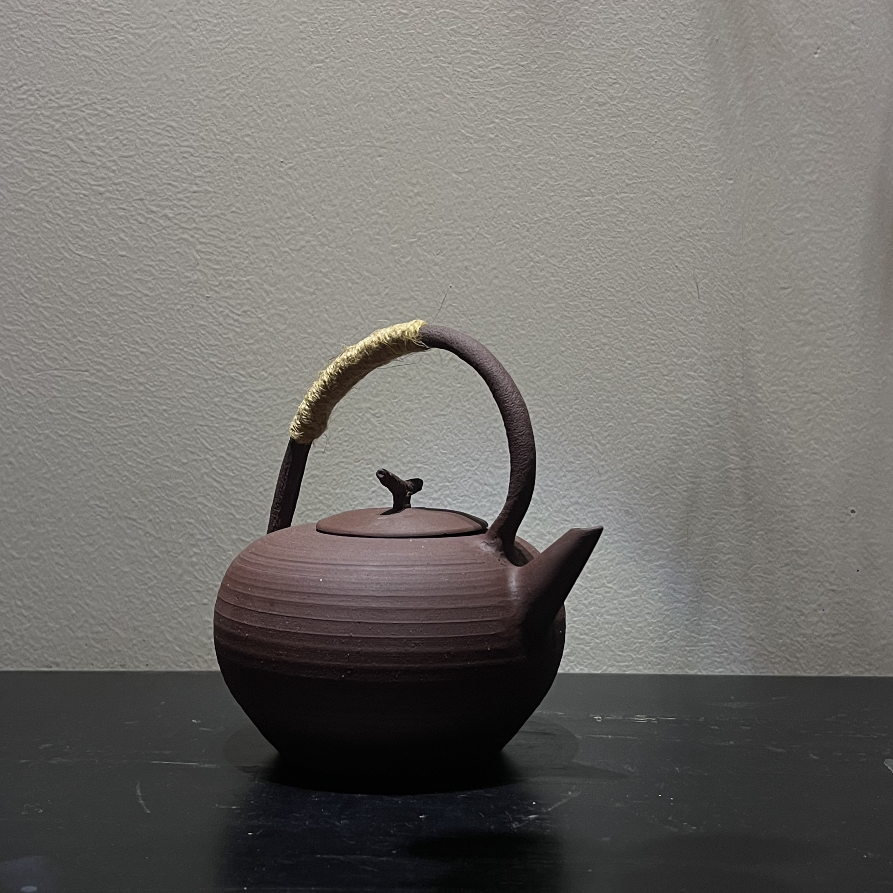 喜上眉梢壶·老岩砂泥 赖通发潮州砂铫玉书煨文人工夫茶器