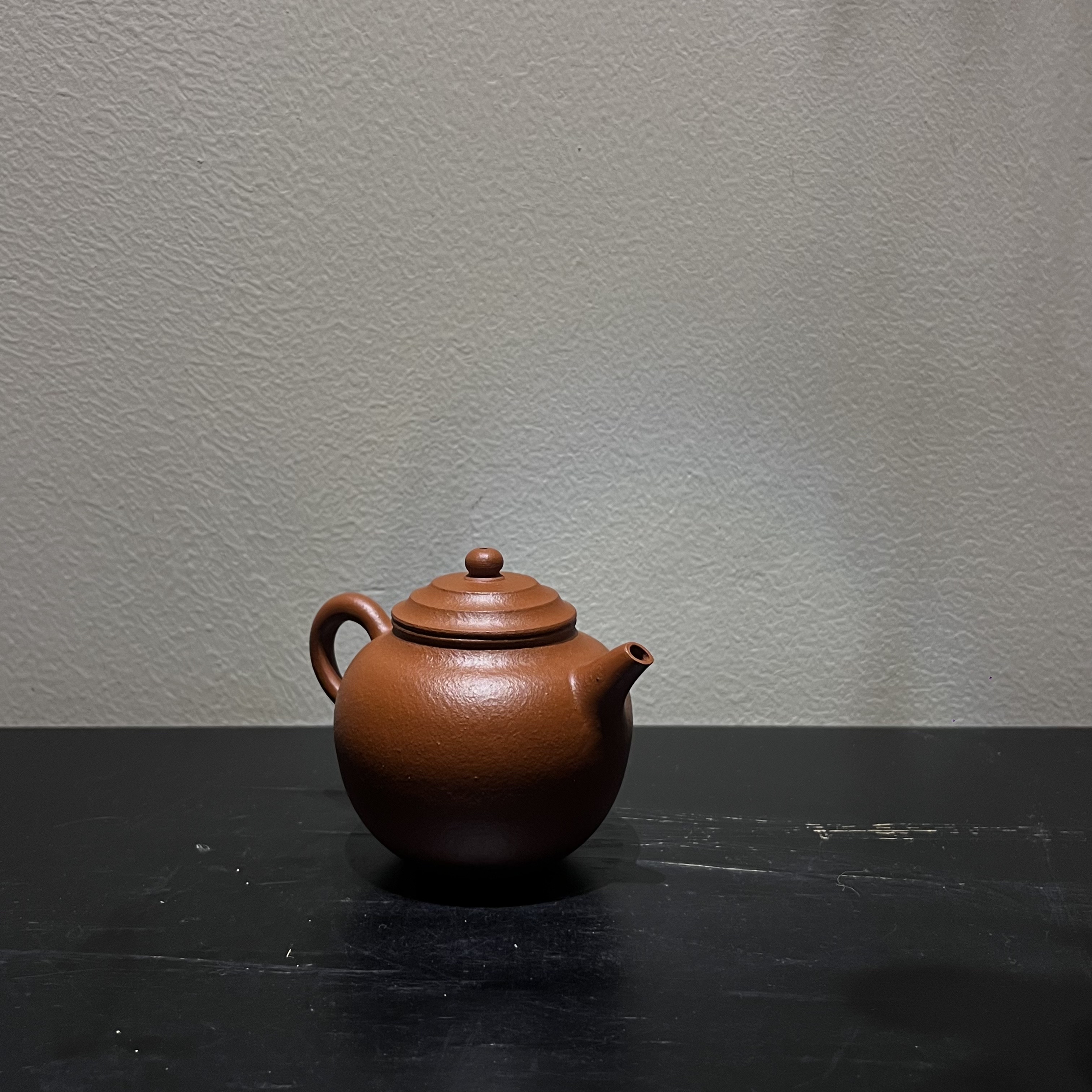 橄榄壶·受蕴 触渊 三孔陈继湘潮州手拉壶文人工夫茶器