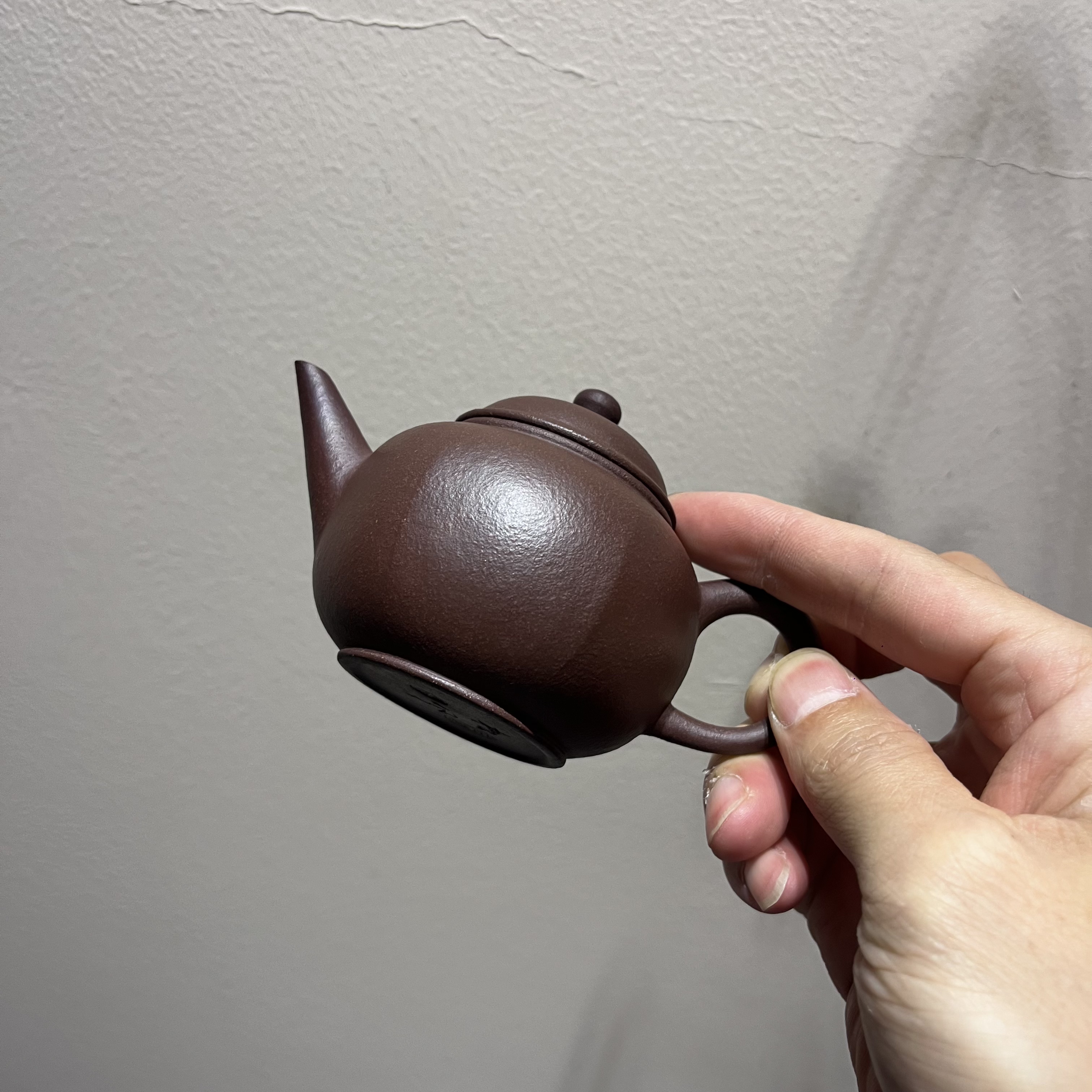 六边水平壶·三孔十八式 陈继湘文人工夫茶器孟臣壶