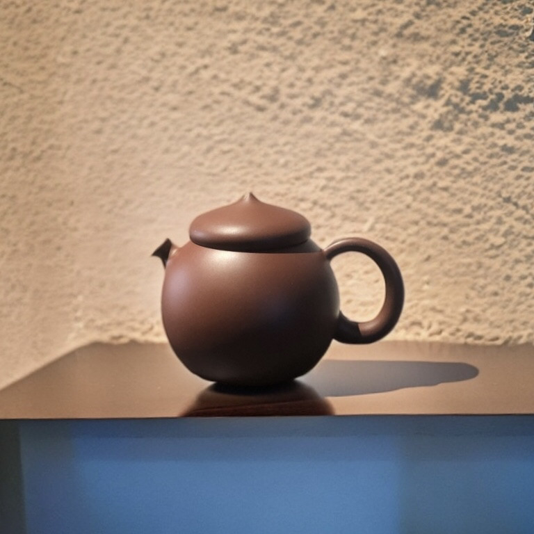 Q萌茶嘟嘟壶高工邱桂彪潮州手拉壶陈腐老朱泥潮汕工夫茶器
