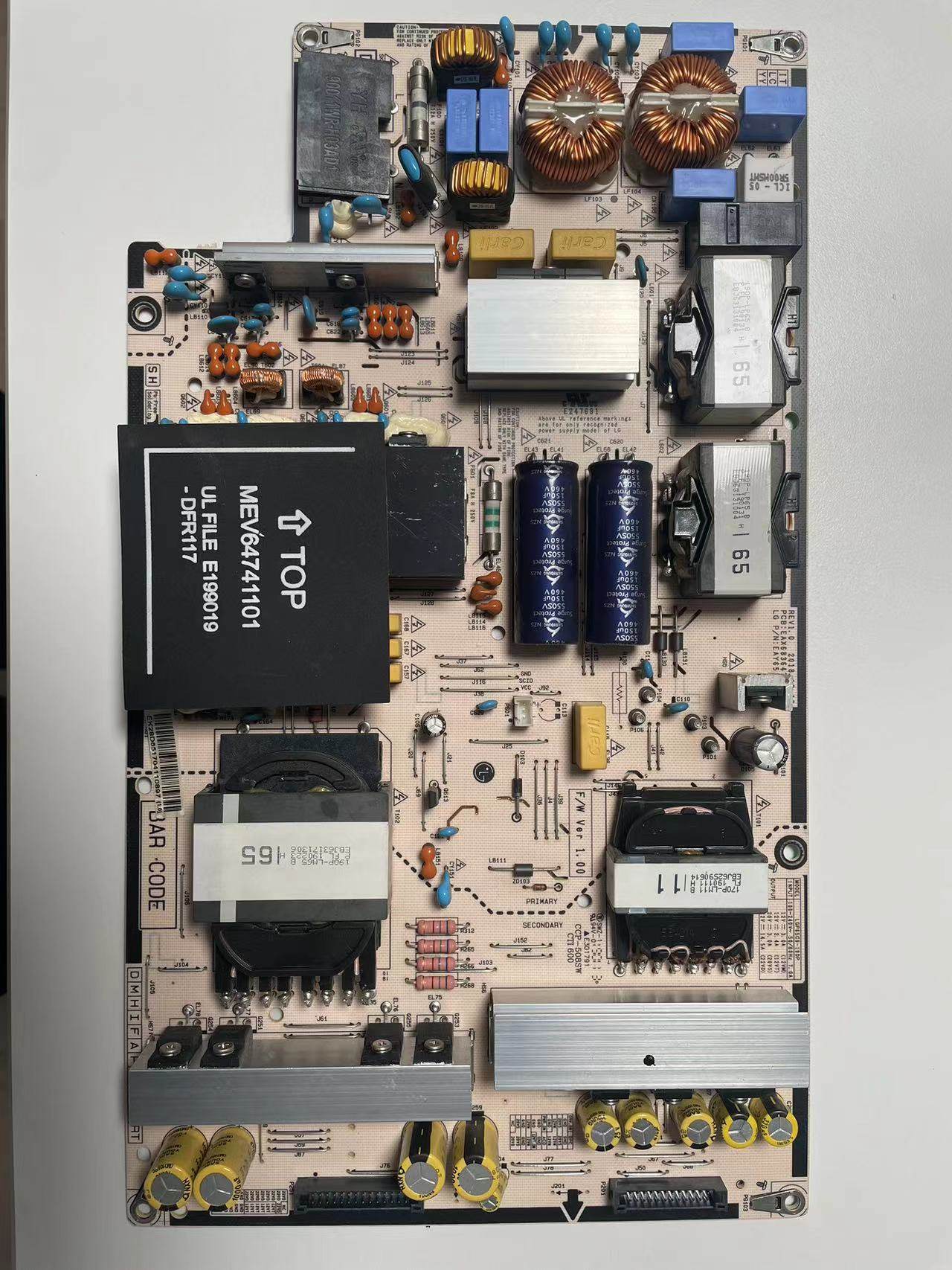 维修OLED65C9PCA电源板EAY65170411 EAY65170412 EAX69061002