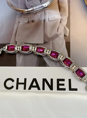 SL011•小众设计爆闪高级显白包钻串珠手链（材料包&成品）